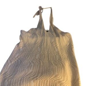 VENUS Cream Knit Halter Top